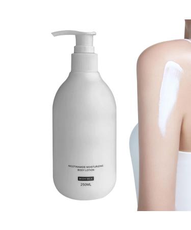 YNPQTDS Lightening Body Cream - Moisturizing Body Lotion 250ml | Soothing Non-Greasy Moisturizer for Dry Skin on Elbows Neck Underarms Hands and at Home