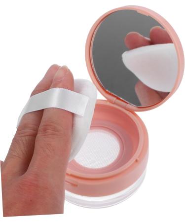 Outanaya 2pcs Portable Powder Box Blusher Powder Jar Face Powder Jar Foundation Powder Jar Kit Black Plastic - Buy Online on GoSupps.com