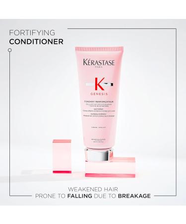 K rastase Genesis Hair Thickening Sulfate Free Shampoo and Conditioner Set 2-Step Routine for Hair Thickening For All Hair Types Bain Nutri-Fortifiant 250 ML and Fondant Renforcateur 200 ML - Buy Online on GoSupps.com