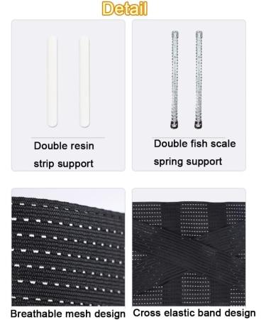 Buy Black Lumbar Support Belt | Relieve Pain & Improve Posture | International Shipping - Buy Online on GoSupps.com