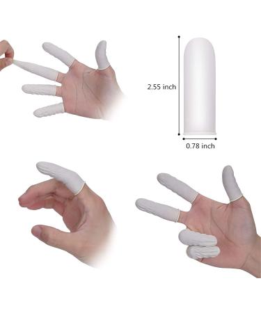 Tifanso Finger Cots Disposable Finger Protectors - 210 Medium Finger Gloves - 210 Count - Buy Online on GoSupps.com