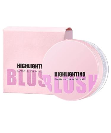 Blush Makeup - Moisturizing Blusher for Cheeks and Lips Balm Cream Liquid Blush Waterproof Blush Gel for Cheeks & Lips Gloss Glossy Shiny Finish Blush Makeup 01#clear Blush