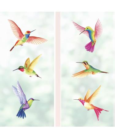 DECOWALL BA-4002 Hummingbirds Kids Wall Stickers - Peel and Stick Removable Art Decals for Children's Room, Bedroom, Living Room - Buy Online on GoSupps.com