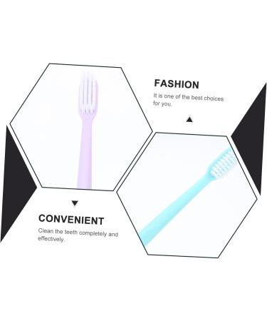 Minkissy 4-Piece Soft Toothbrush Set for Oral Hygiene | Nano Toothbrushes for Gum Health & Deep Cleaning | Perfect for Sensitive Teeth - Buy Online on GoSupps.com