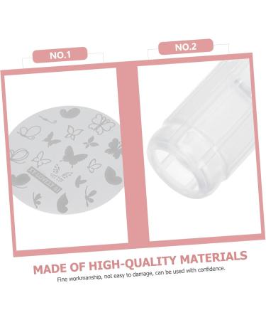 minkissy 1 Set Nail Art Printing Plate Nail Polish Stamping Plate Christmas Nail Template Nail Stamp Plate Templates Holiday Nail Stamping Plate Nails Kits Nail Decals Halloween Silica Gel - Buy Online on GoSupps.com