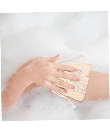 LALAFINA Cleaning Soap Pocket Natural Exfoliating Portable Pockets Holders Exfoliating Bar Soap - Buy Online on GoSupps.com