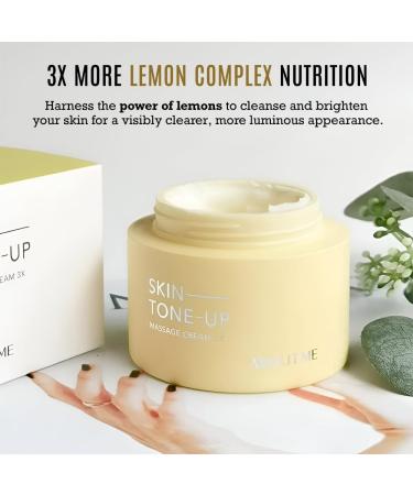 About ME Skin Tone Up Massage Cream 3X - Facial Cleanser for Clear Skin Removes Makeup & Debris with Lemon & Green Ingredients (150ml - Buy Online on GoSupps.com