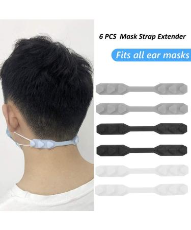 Adjustable Silicone Strap Extender for Mask - Anti-Slip Ear Cord Extension Buckle - Buy Online on GoSupps.com
