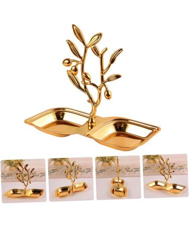 Alipis Food Snack Container Home Household Tray Dried Ktv Practical Dessert Two-Grid Snacks re-usable - Buy Online on GoSupps.com