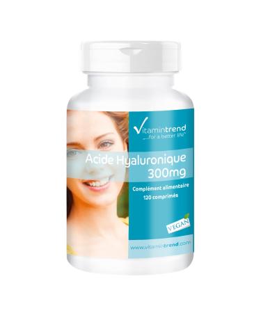 Hyaluronic Acid 300mg - 120 tablets - FOR 4 MONTHS! - Vegan - High dosed | Vitamintrend