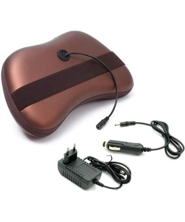 Pokar Shiatsu 3D Massage Pillow with Heat - Electric Neck Shoulder & Back Massager for Home Office & Car - Buy Online on GoSupps.com