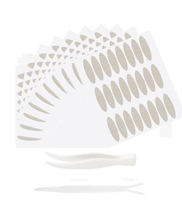 XPEX 480 pieces droopy eyelid stripes double-sided eyelid tapes droopy eyelid tapes invisible eyelid stripes invisible (A)