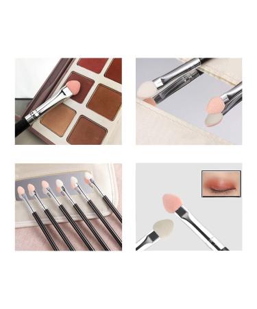Dtotterul Eyeshadow Applicator Set - 12 Dual Color Brushes & Sponges for Flawless Eye Makeup Application | International Shipping Available - Buy Online on GoSupps.com