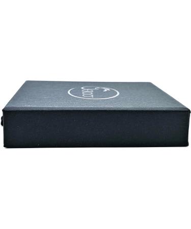 JEROOT Titanium Magnetic Rings - Step Edge Sleek Design for Men Women with 2 Strong Magnets - Silver 8mm T 1/2 (3500 Gauss) - Gift Box Included - Buy Online on GoSupps.com