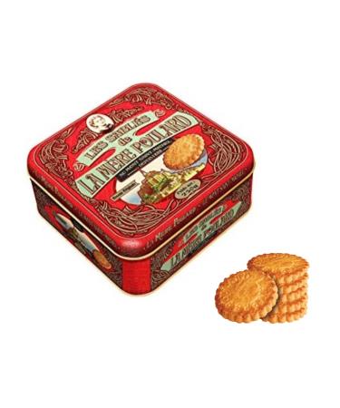 ANTICO CAFFE' NOVECENTO La M re Poulard 1888 | Pure Salted Butter Biscuits | Box of French Butter Biscuits | Butter Shortbread - 1 x 250g | Gift Milk with Biscuits