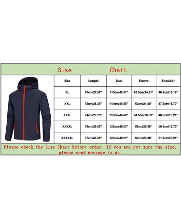 Men's Plus Size Waterproof Hooded Raincoat 4XL - Lightweight Windproof Jacket for Outdoor Activities - Buy Online on GoSupps.com