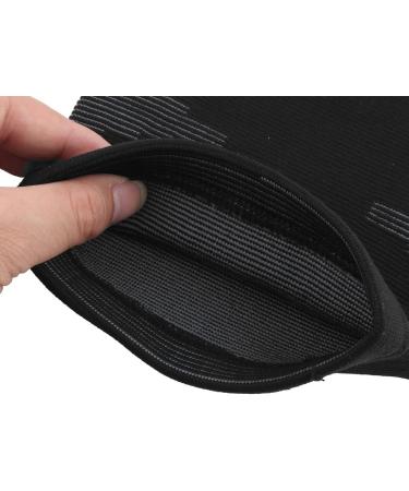 Ruilogod Cotton Blends Sports Running Calf Support | Comfortable Joint & Muscle Compression | Black & Gray - International Shipping Available - Buy Online on GoSupps.com