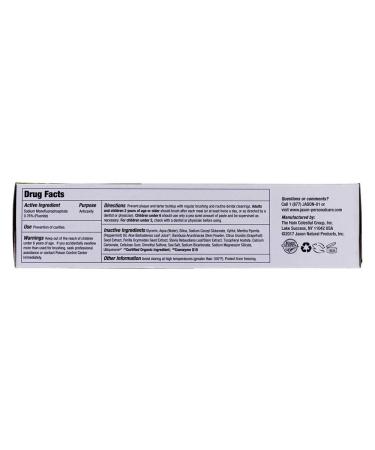JASON Powersmile Toothpaste 0.31 lbs - Natural Oral Care Solution - Buy Online on GoSupps.com