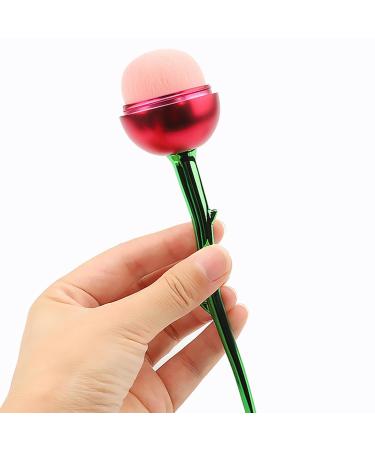 Buy BinaryABC Rose Flower Makeup Brush - Loose Powder & Buffing Brush for Flawless Blending | International Shipping - Buy Online on GoSupps.com