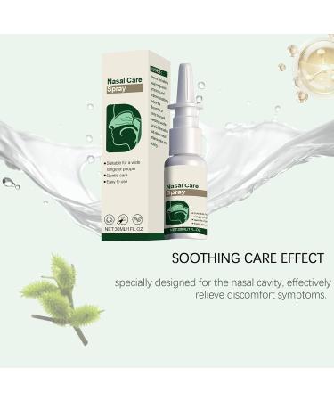 Nasal SprayNose Softener 30ml Natural Solution For Respiratory Care Long Lasting Cleanser For Women Men Children - Buy Online on GoSupps.com