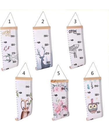 TOYANDONA Baby Height Growth Chart Ruler Wall Hanging Growth Chart Wall Ruler Growth Chart Rulers Room Decoration - Buy Online on GoSupps.com