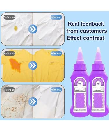 Wash-Free Active Enzyme Clothing Stain Remover 150ml Active Enzyme Laundry Stain Remover Clothing Stubborn Stain Cleaner Oil Remover (1 Pcs) - Buy Online on GoSupps.com