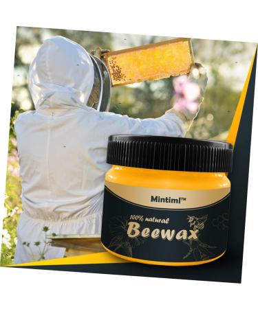 DECHOUS 1pc Natural Beeswax Furniture Polish - Wood Seasoning & Maintenance Wax for Polished Floors & Furniture - Buy Online on GoSupps.com