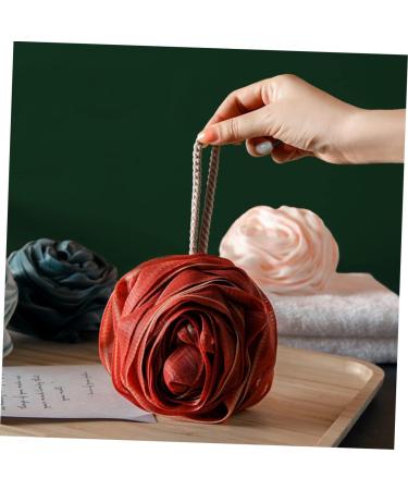 Shop Housoutil 3pcs Rose Bath Flower Luffa & Konjac Sponges - Exfoliating Cartoon Shower Poufs for Kids | International Shipping Available - Buy Online on GoSupps.com