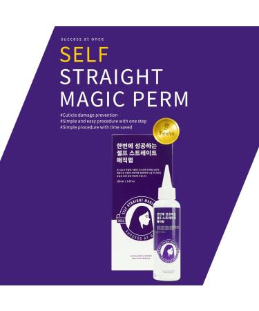 Self Straight Magic Perm at Home - Easy & Fast Korean Hair Straightening Solution - Buy Online on GoSupps.com