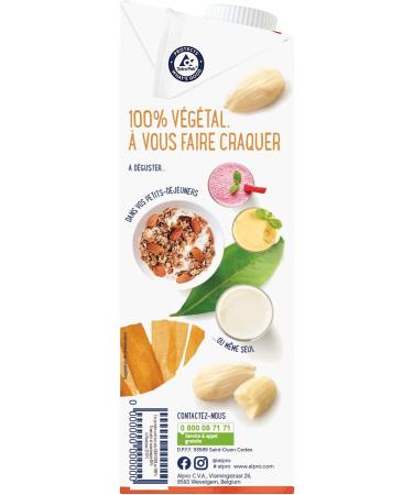 Alpro - Boisson V g tale - Lait d'Amande Non Grill e Sans Sucres - 1L - Lot de 8x1L Lait d'amande non grill e sans sucre 1 l (Lot de 8) - Buy Online on GoSupps.com