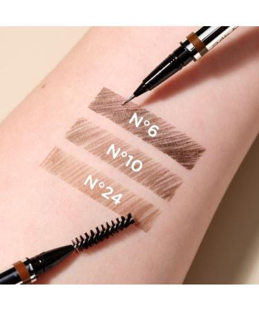 ARTDECO 24 hours Micro Brow Liquid Liner microfine eyebrow liner for shaping and defining 1 x 03 ml 10 gray brown - Buy Online on GoSupps.com