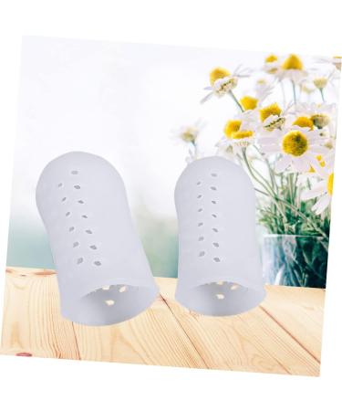 BESPORTBLE Silicone Gel High Heel Protectors - 6 Pairs/12pcs Toe Caps for Running & Protection Tools - White 4.5X2.1 cm - Buy Online on GoSupps.com