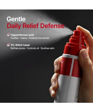 PURITO Hypochlorous Acid Facial Spray | Witch Hazel 5% + Forest Breeze | HOCl Facial Mist for Sensitive Redness-Prone Skin | Refreshing Toner Mist | Korean Skincare 100mL / 3.38 fl.oz - Buy Online on GoSupps.com