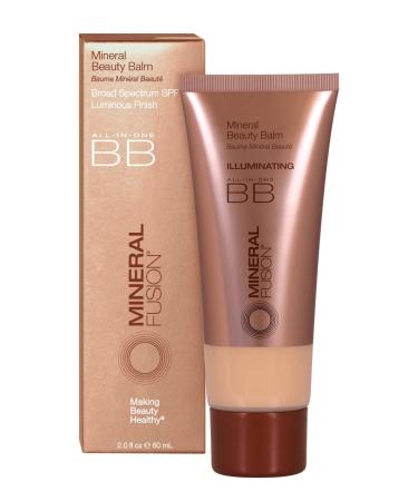 Mineral Fusion All In One Mineral Beauty Balm Illuminating SPF 9, 2 Ounce