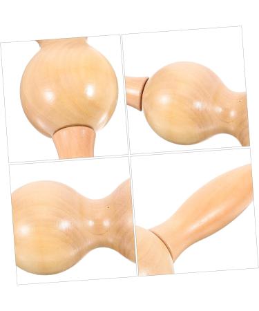 Buy Sosoport Meridian Massage Device - Manual Roller for Neck Back & Leg Relief - Acupuncture & Fascia Massage - 31x6cm - Buy Online on GoSupps.com