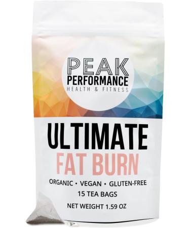 Peak Performance Ultimate Fat Burn & Weight Loss Tea (30 Bags) - Natural Detox, Reduces Bloating, Laxative-Free Cleanse | Fat Burning Tea - Buy Online on GoSupps.com