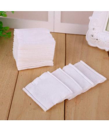 Buy Cotton Facial Wash Pads - Disposable Makeup & Toner Pads for Women | Eco-Friendly Face Cleaning Cloths - Buy Online on GoSupps.com