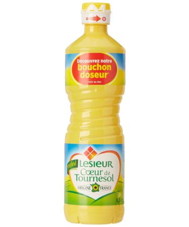 Lesieur Sunflower Heart Oil, grown and produced in France - 50cl bottle