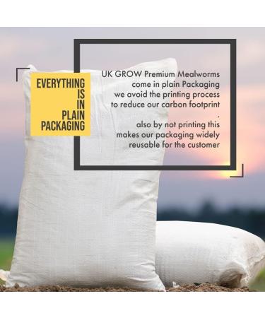 UK GROW 5L Premium Dried Mealworms - High-Quality 5 Litre Pack - Buy Online on GoSupps.com