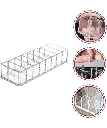 FRCOLOR Makeup Organzier Box Makeup Storage Box Make up Holder Eye Shadow Holder Large Cosmetic Rack Makeup Eyeshadow - Buy Online on GoSupps.com