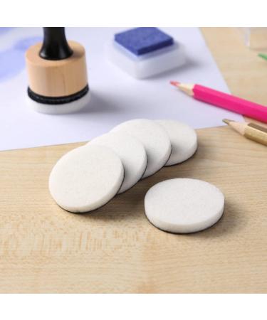 56 Pack Mini Round Ink Blending Tool with Replacement Foam Set - Distressing, Scrapbooking, Painting, Drawing Art Supplies - Buy Online on GoSupps.com