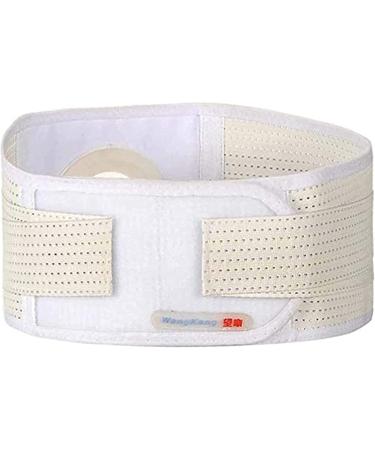 Samnuerly Strong Comfortable Stoma Hernia Belt - Breathable Belly Bandage & Clip Abdominal Tape (Size L) | Best Hernia Support - Buy Online on GoSupps.com