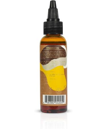 As I Am Pure Vitamin E Oil 2oz - 100% D-Alpha Tocopherol - Anti-Oxidant for Youthful Skin - UV Damage Protection - Buy Online on GoSupps.com