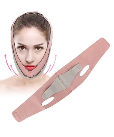 Tmishion Double Chin Reducer Face Bandage Facial Face Slimming Face Shield Face Lifting Slimmer Belt V face cheek lifting chin facelifting mask reducer and anti -folding (#1)