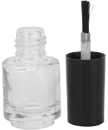Nail Polish Glass Bottle Nail Polish Bottle with Funnel Steel Mixing Ball Convenient To Use for Home for Work for Life for Travel - Buy Online on GoSupps.com