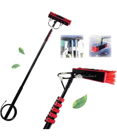 Photovoltaic Panel Cleaning Window Clean Water Fed Telescopic Brush Extendable Cleaner Conservatory Roof Cleaning Tools Tool (Color : 9m/30ft) (9m/30ft)