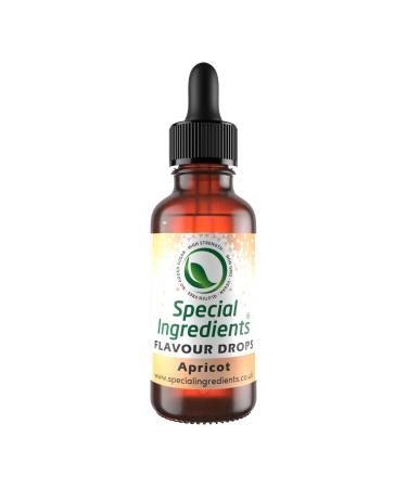 Apricot Flavour Drop 500ml Highly Concentrated Versatile Food Flavouring - Vegan Non GMO Gluten Free Apricot 500ml