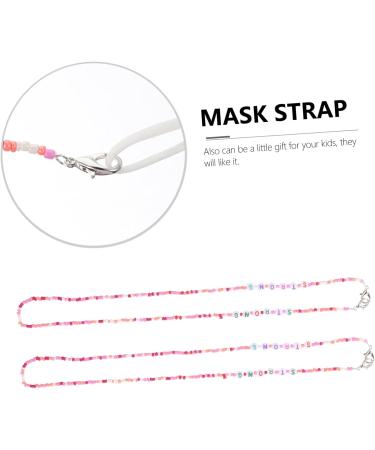 Shop Minkissy 4-Piece Anti-Loss Mask Chain & Acrylic Clothes Rack for Kids - Durable & Stylish - Buy Online on GoSupps.com