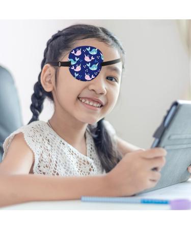 12 Pcs Adjustable Kids Eye Patches - Reusable Soft Eye Patches for Boys & Girls - Cute Patterns with Elastic Strap for Left/Right Eye - Buy Online on GoSupps.com