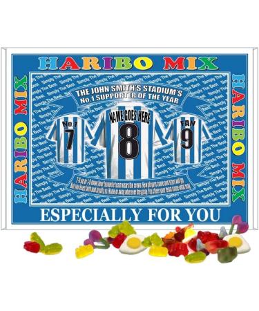 Huddersfield Football Shirt Personalised Gift Boxed Sweets Variety - Buy Online on GoSupps.com